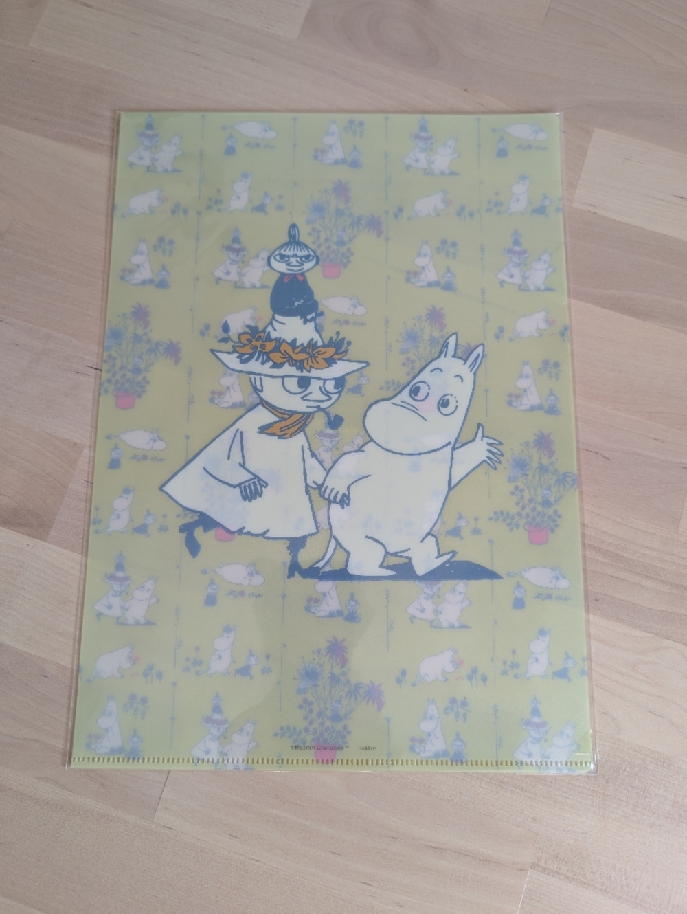 (new) Snufkin & Moomin Document Folder A4 file folder